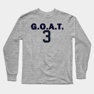 Babe Ruth G.O.A.T. Design Long Sleeve T-Shirt